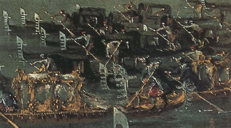 Details of he Departure of the Doge on Ascension Day, Francesco Guardi